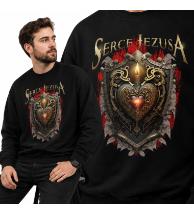 Bluza Chrześcijańska Serce Jezusa